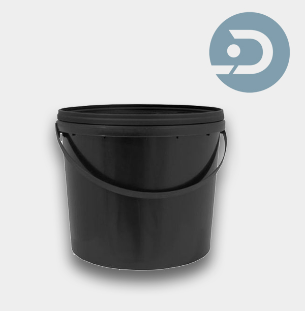 5lt Black Bucket Danesco 